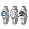 water proof women quartz valentine back stainless steel watches